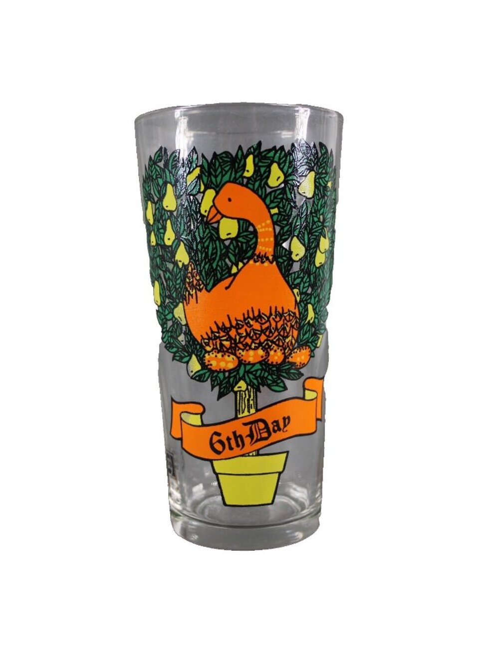 12 Days Of Christmas Cup Day 6 Glass Cup